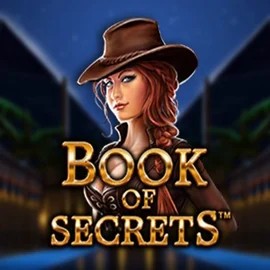 Book of Secrets slot logo by SYNOT Games at Ringospin Casino