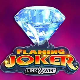 Flaming Joker Link and Win logo by Barstruck Ringospin Casino