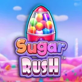 Sugar Rush logo by Pragmatic Play at Ringospin Casino